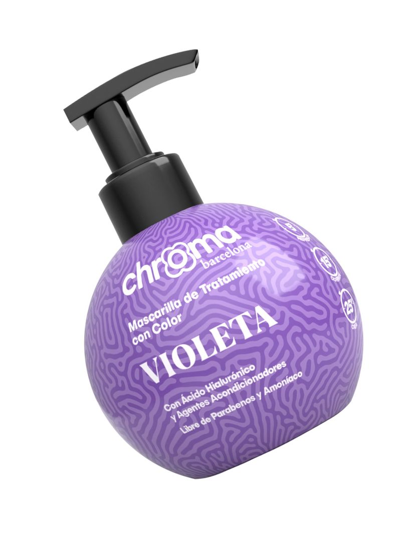 Chroma Barcelona Matizador Semi Permamente Violeta 250 Ml-1