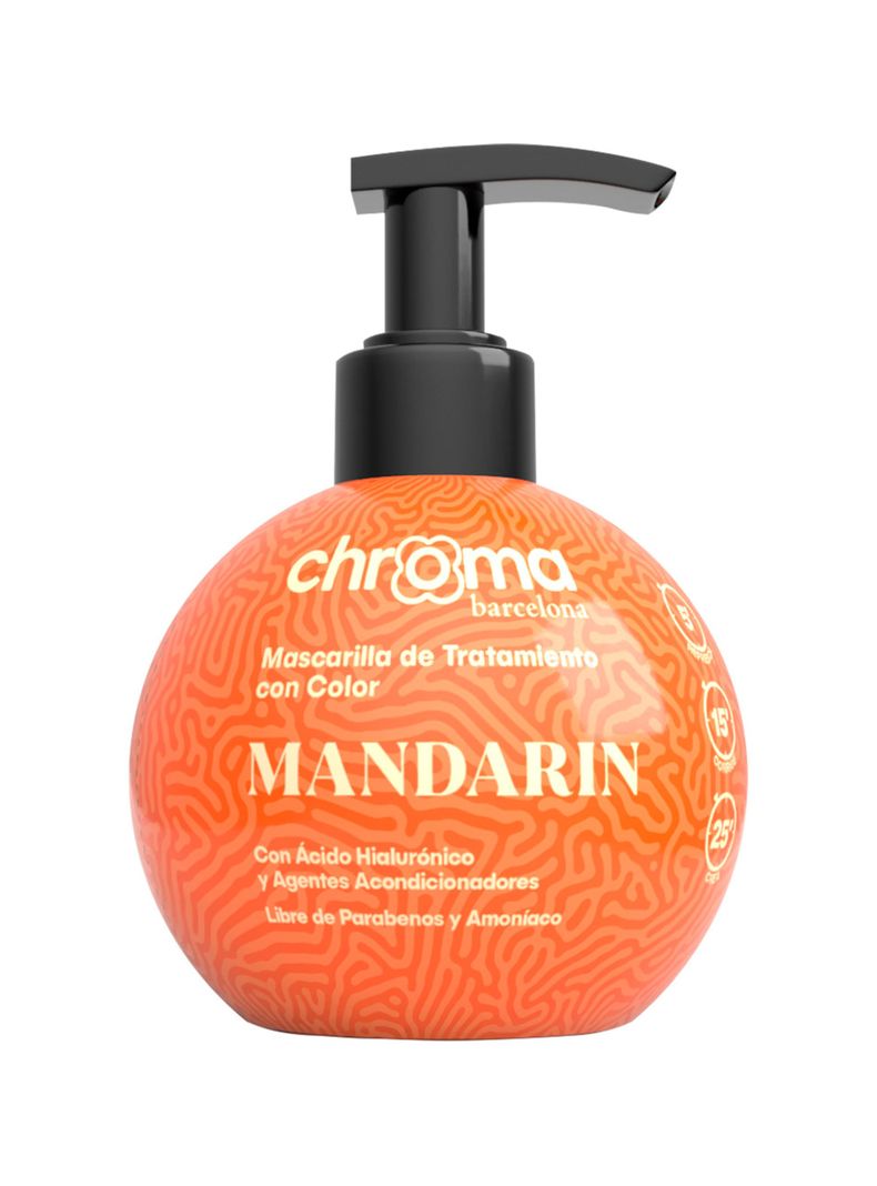 Chroma Barcelona Matizador Semi Permamente Mandarin 250 Ml-0
