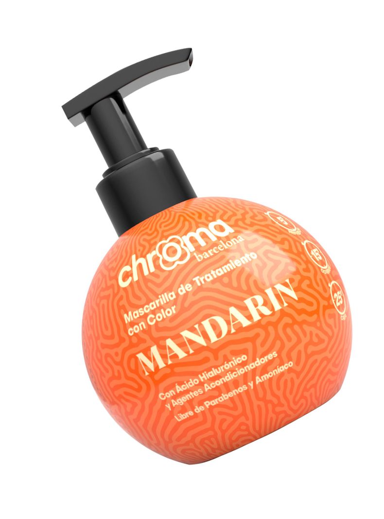 Chroma Barcelona Matizador Semi Permamente Mandarin 250 Ml-1