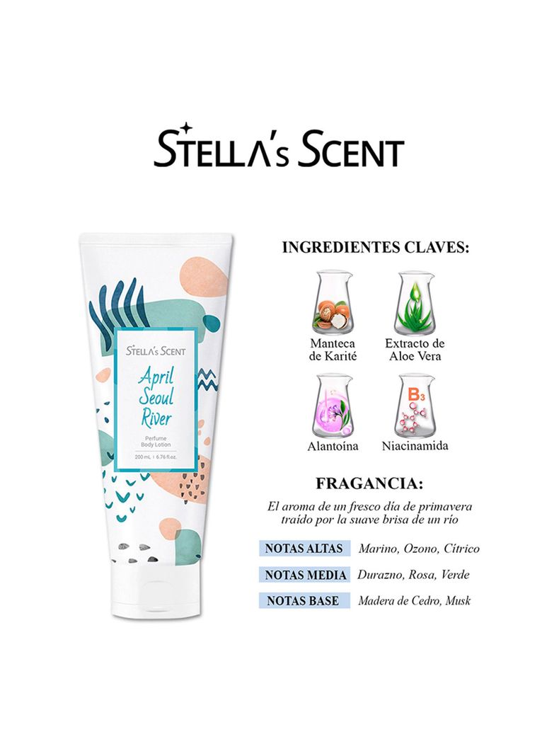 CREMA CORPORAL APRIL SEOUL RIVER 200ML STELLAS SCENT-1