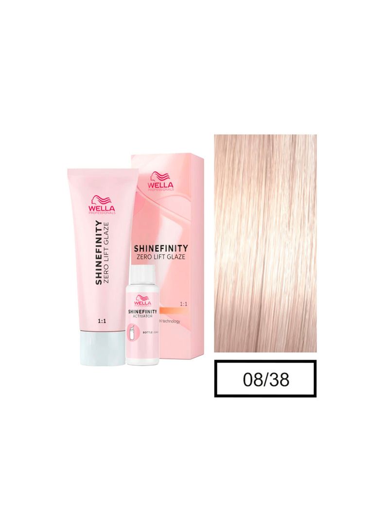WELLA - Tintura Shinefinity Demipermanente 08/38 60Ml-0
