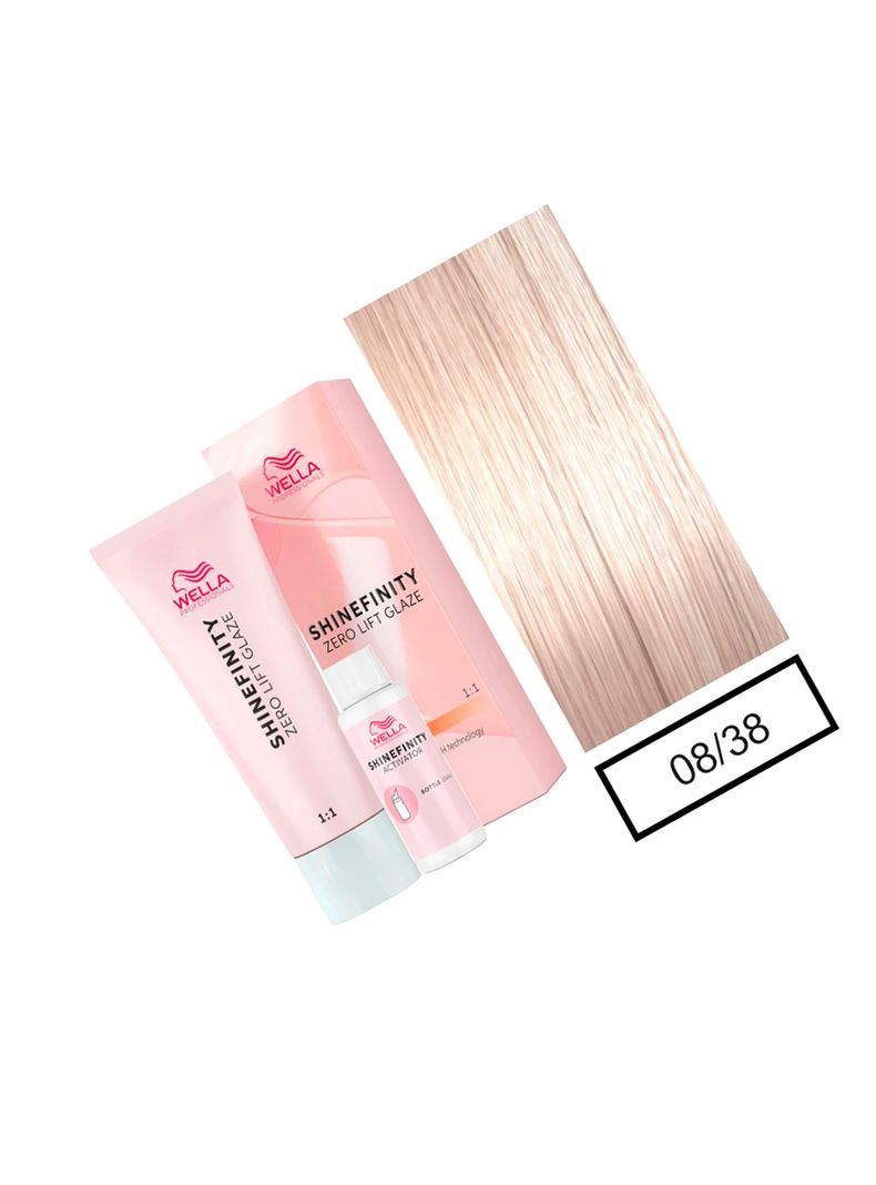 WELLA - Tintura Shinefinity Demipermanente 08/38 60Ml-1