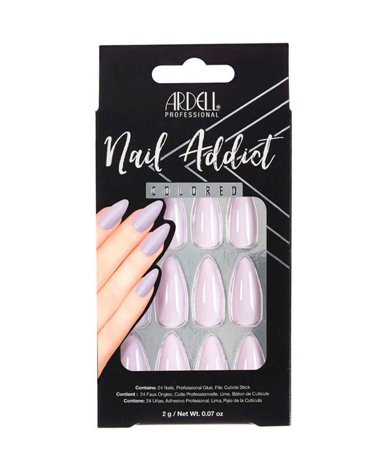 Uñas Postizas Ardell  Color Lila-0