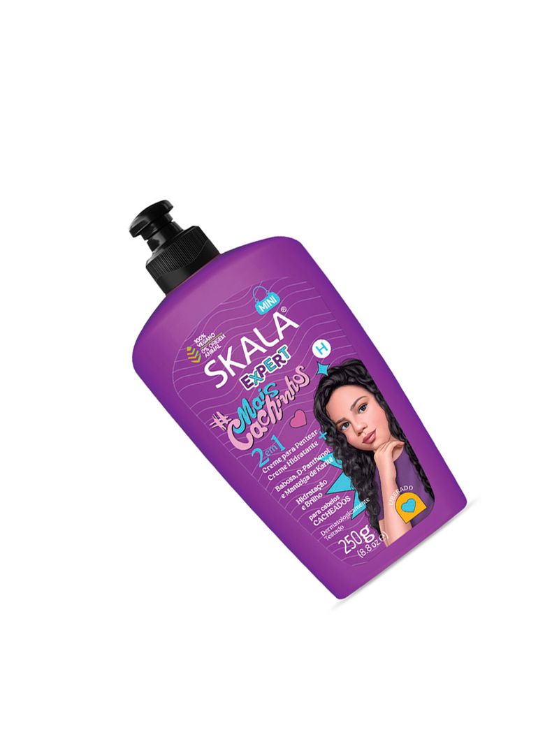 Crema De Peinar 2-1 Karité Cabello Rizado Kids Skala 250Gr-1