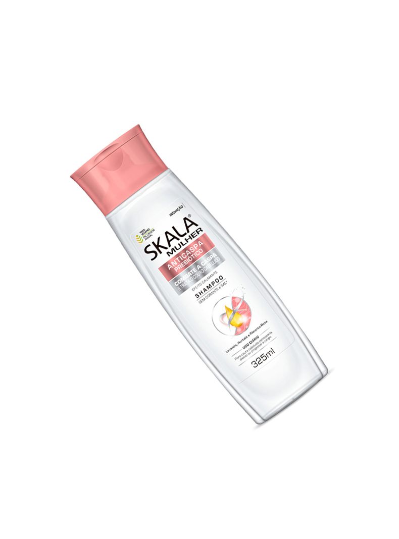 Shampoo Cabello Graso Combate La Caspa Skala 325 Ml-1