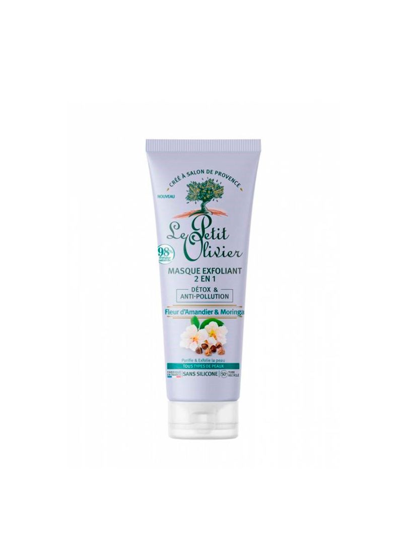 Mascarilla Facial Exfoliante Detox Le Petit Olivier 75 Ml-0