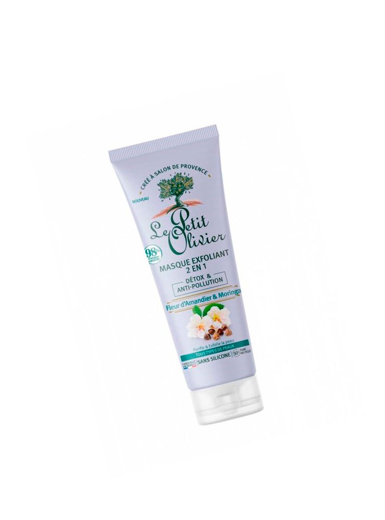 Mascarilla Facial Exfoliante Detox Le Petit Olivier 75 Ml-1
