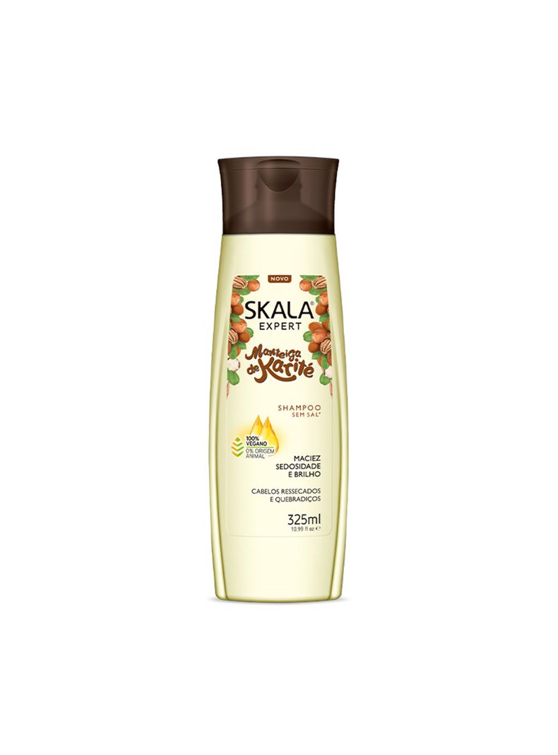 Shampoo Karité Suavidad Sedosa Sin Sal Skala 325 Ml-0
