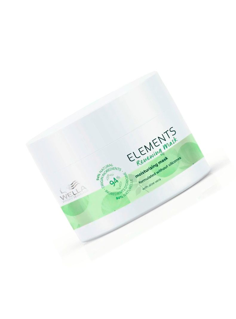 WELLA - Mascarilla  humectante con aloe vera Elements de 150 Ml-1