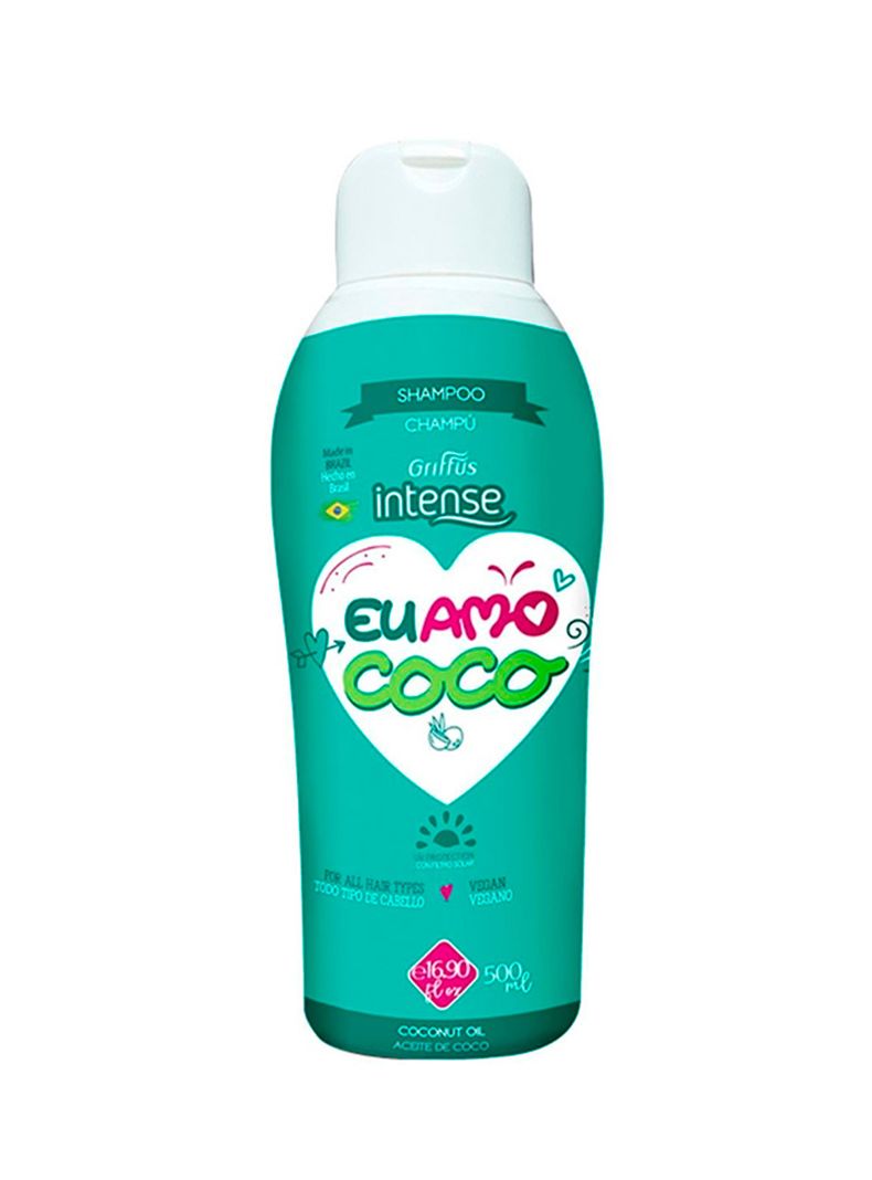 Shampoo Aceite De Coco Griffus Todo Tipo De Cabello 500ml-0