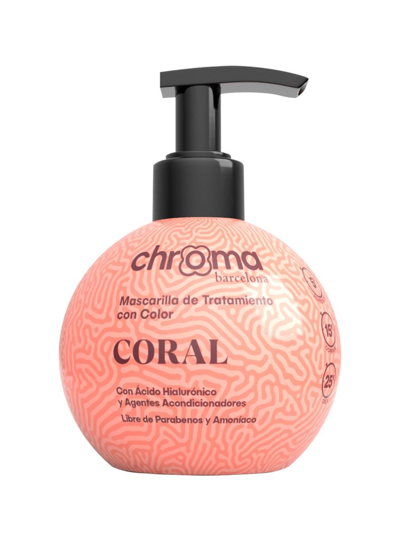 Chroma Barcelona Matizador Semi Permamente Coral 250 Ml-0