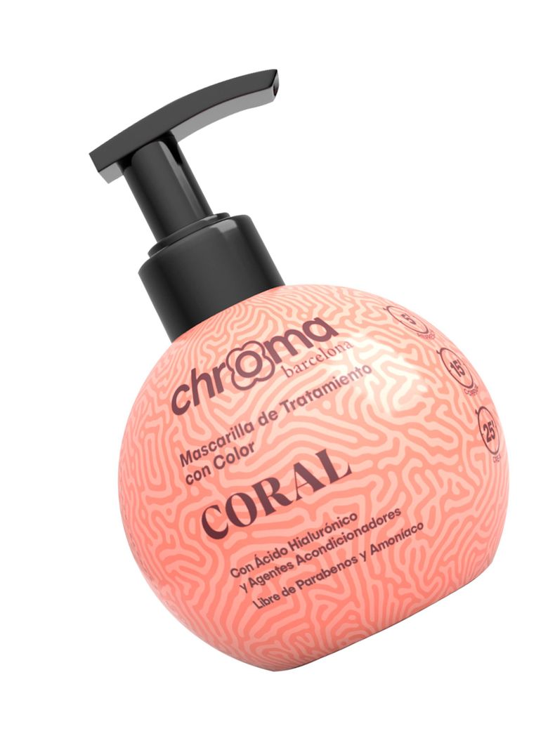 Chroma Barcelona Matizador Semi Permamente Coral 250 Ml-1