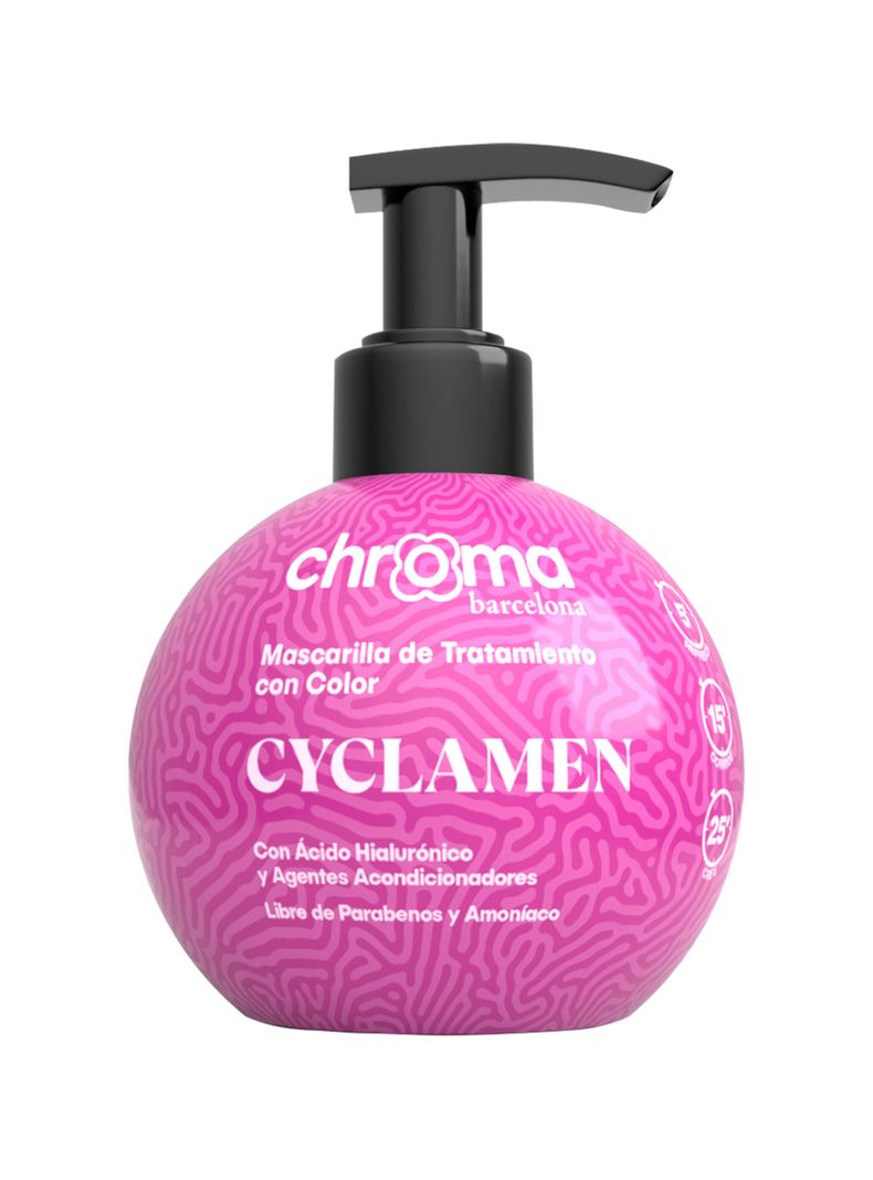 Chroma Barcelona Matizador Semi Permamente Cyclamen 250 Ml-0