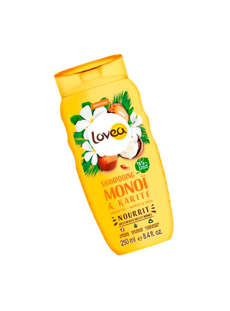 Shampoo Monoi Y  Karite Lovea 250 Ml Cabello Seco Y Dañado-1