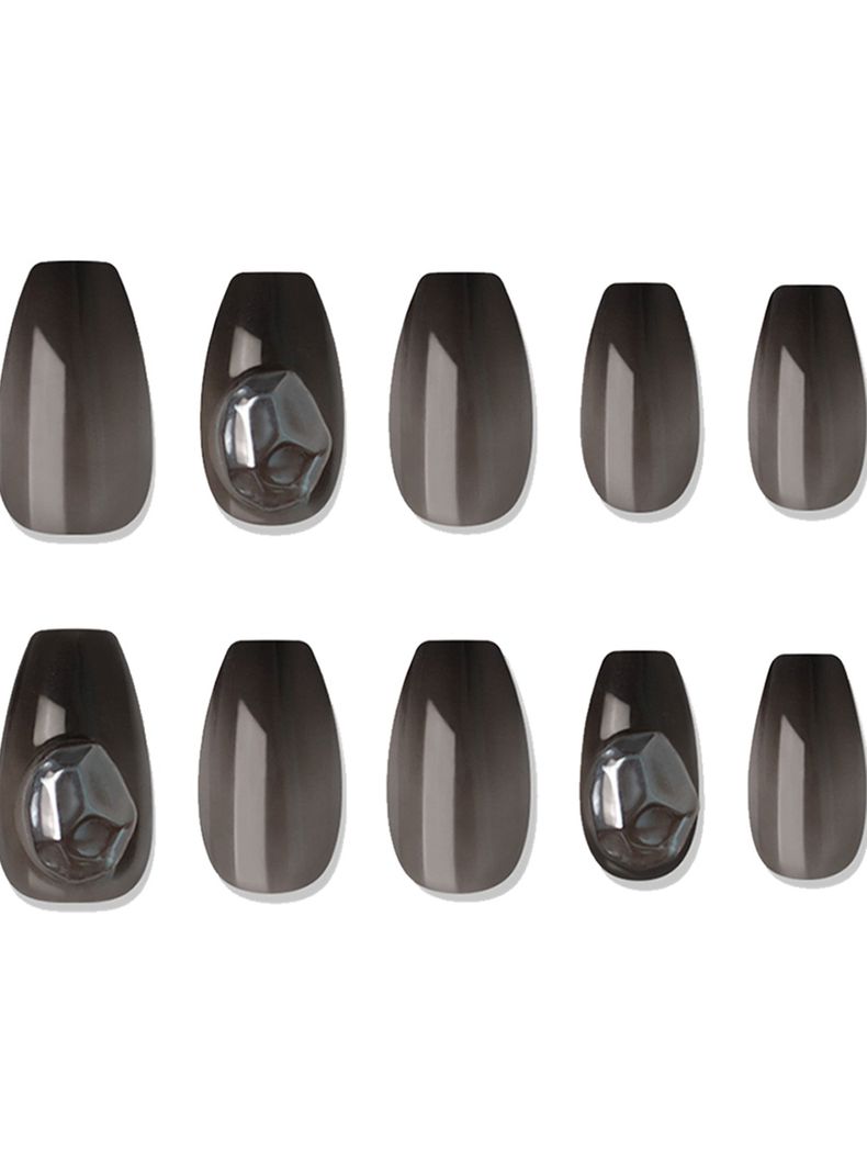 MUZMAK - Uñas Press On Stone Ice Coffin 36 U.-1