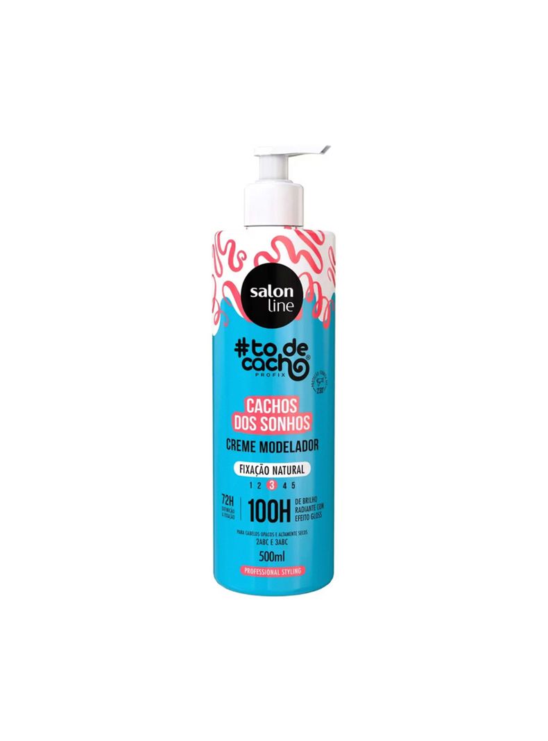 Crema Modeladora Fijacion Natural Dos Sohnos Salon Line 500 Ml-0