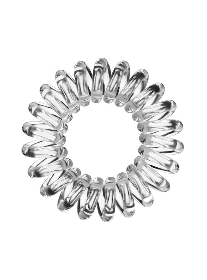 Coleta En Espiral Invisibobble Color Transparente 3 Un-0