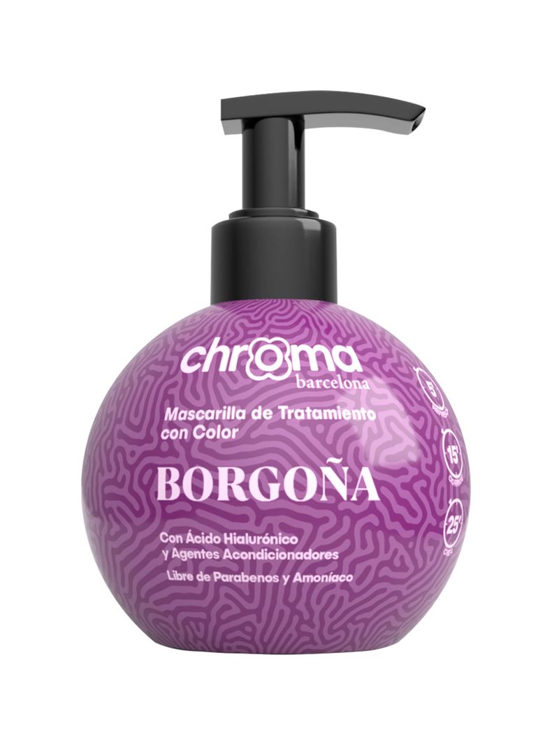 Chroma Barcelona Matizador Semi Permamente Borogoña 250 Ml-0