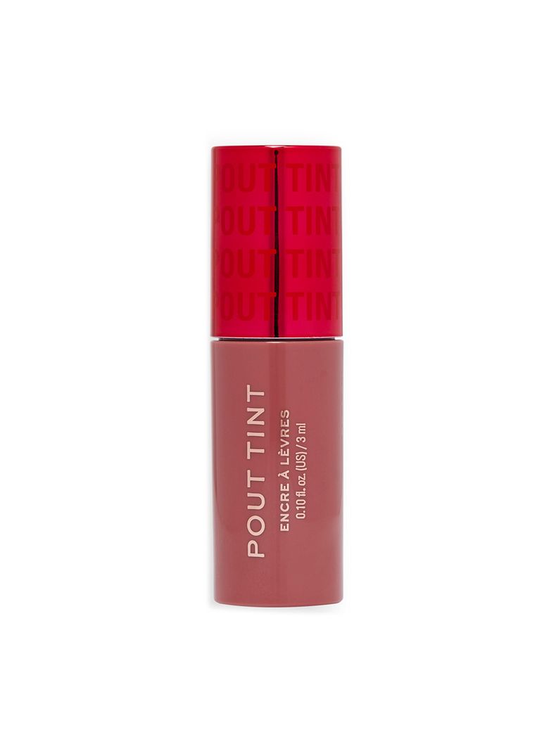 Labial Líquido Pout Tint para labios y mejillas de Makeup Revolution 3ml - NUDE DREAMS-0