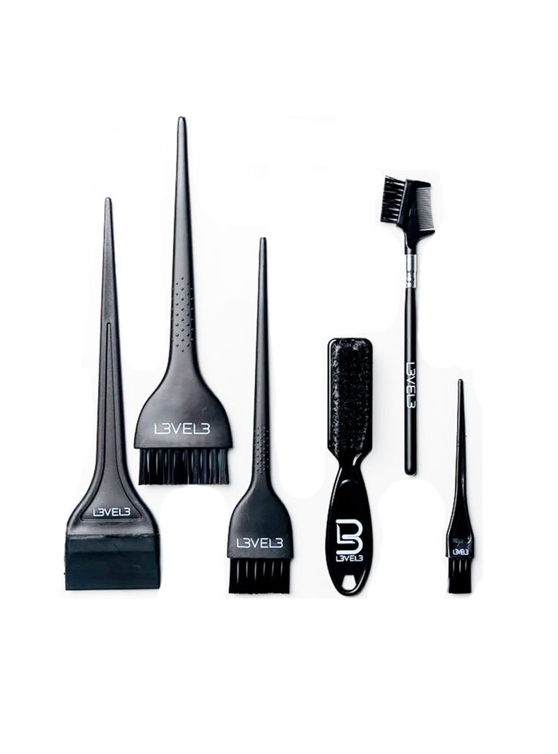 Brochas Para Tinturar El Cabello Set De 6 Piezas Level 3-0