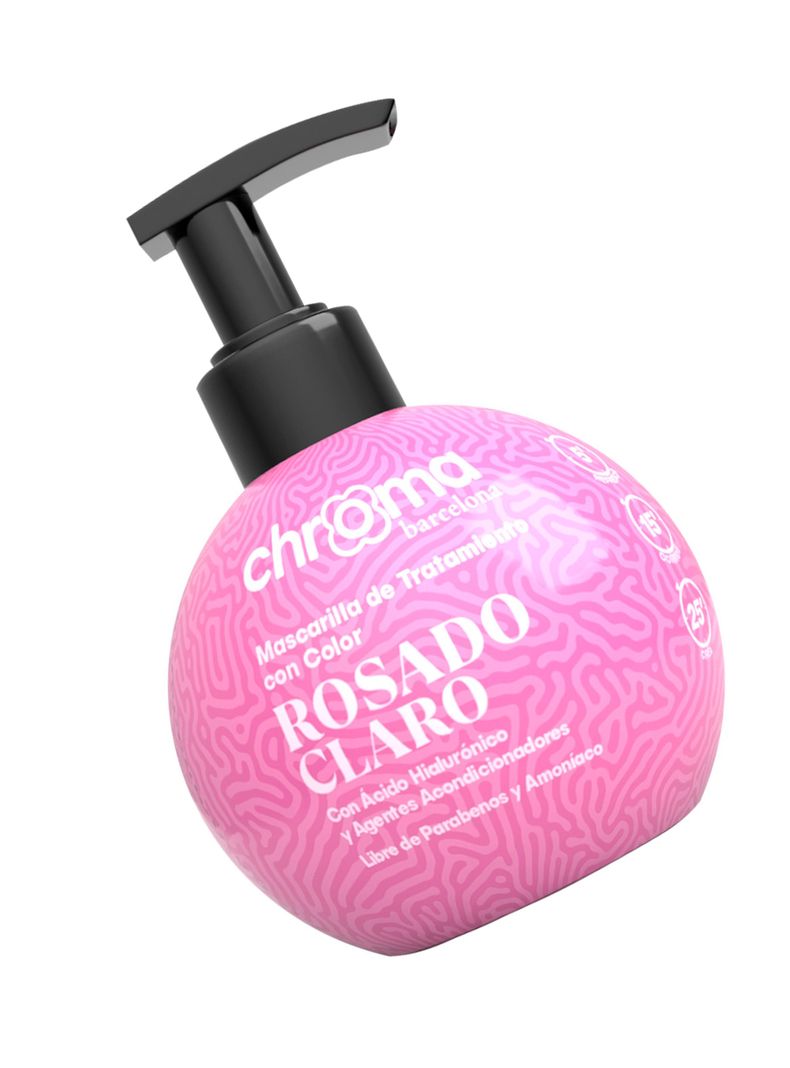Chroma Barcelona Matizador Semi Permamente Rosado Claro 250 Ml-1
