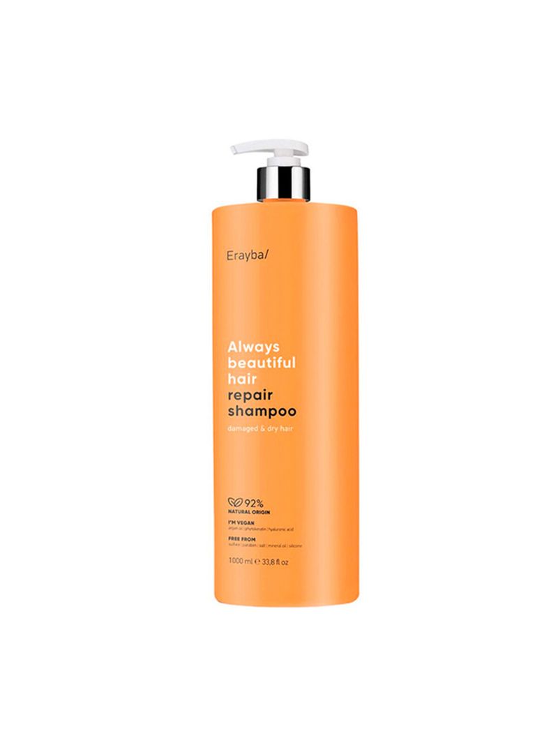 ERAYBA - Shampoo Reparador cabellos Dañados o secos 1000ml -0
