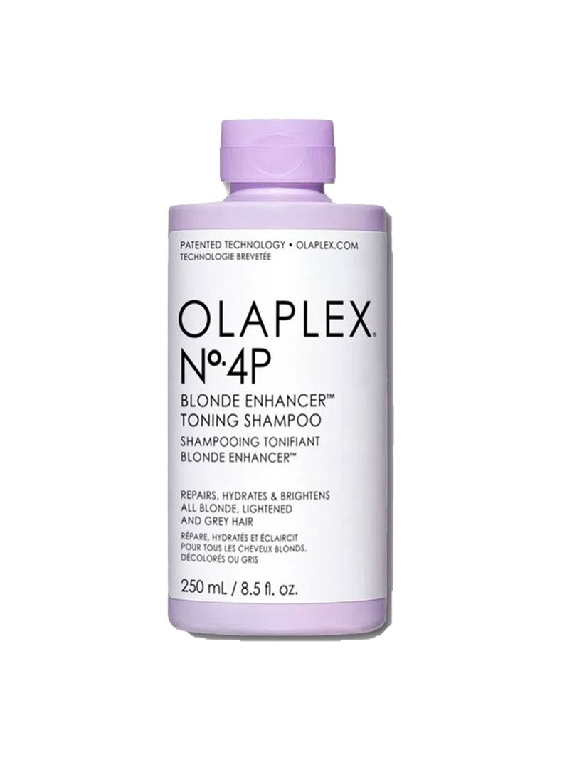 OLAPLEX- Shampoo tonificador potenciador de rubios N°4- 250ml-0