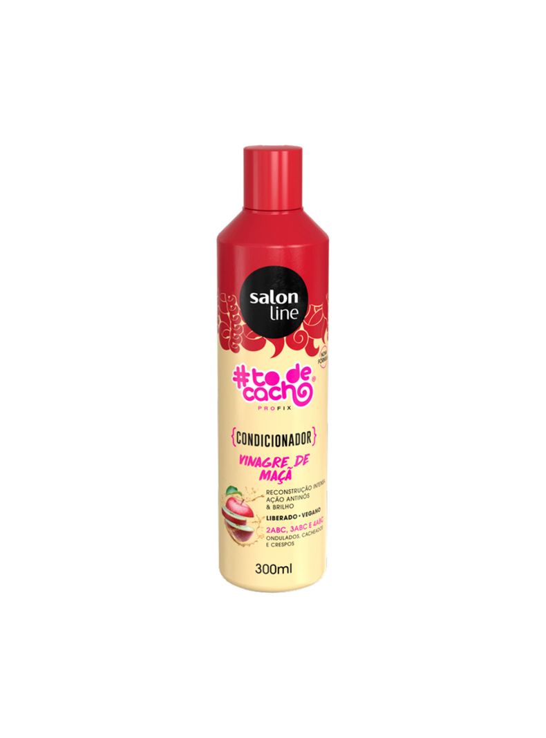 Acondicionador Vinagre Manzana Tode Cacho Salon Line 300 Ml-0