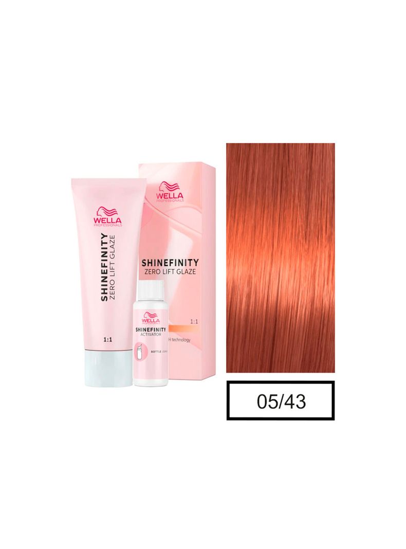 WELLA - Tintura Shinefinity Demipermanente 05/43 60Ml-0