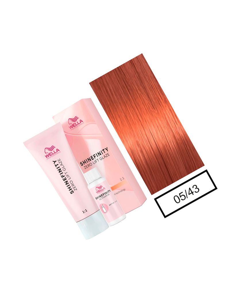 WELLA - Tintura Shinefinity Demipermanente 05/43 60Ml-1