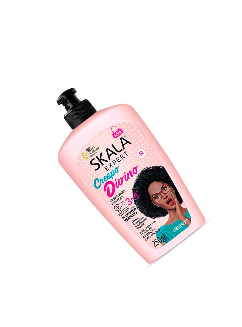 Crema Peinar Rizos 3 En 1 Protección Térmica Skala 250 G-1