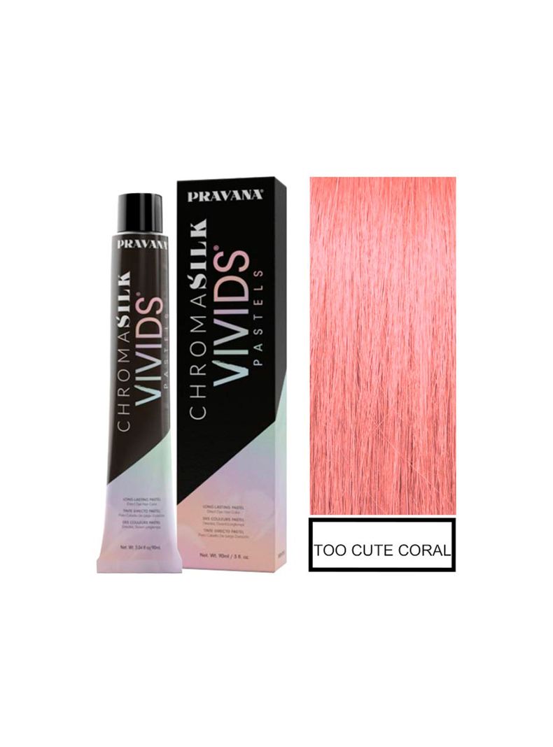 PRAVANA Tintura Fantasía Pastel Too Cute Coral 90 Semi-0
