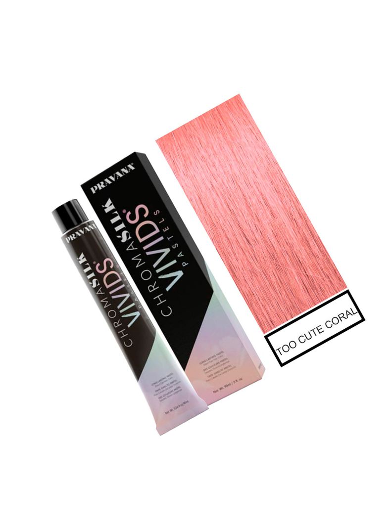 PRAVANA Tintura Fantasía Pastel Too Cute Coral 90 Semi-1