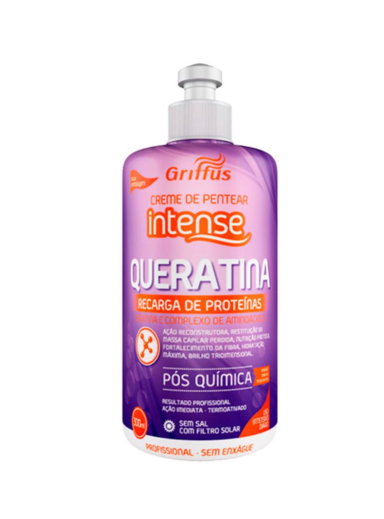 Crema De Peinar Griffus Con Queratina 300ml-0