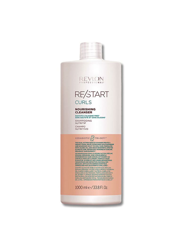 REVLON RE/START - Shampoo Limpieza Nutritiva para Rizos 750ml-0