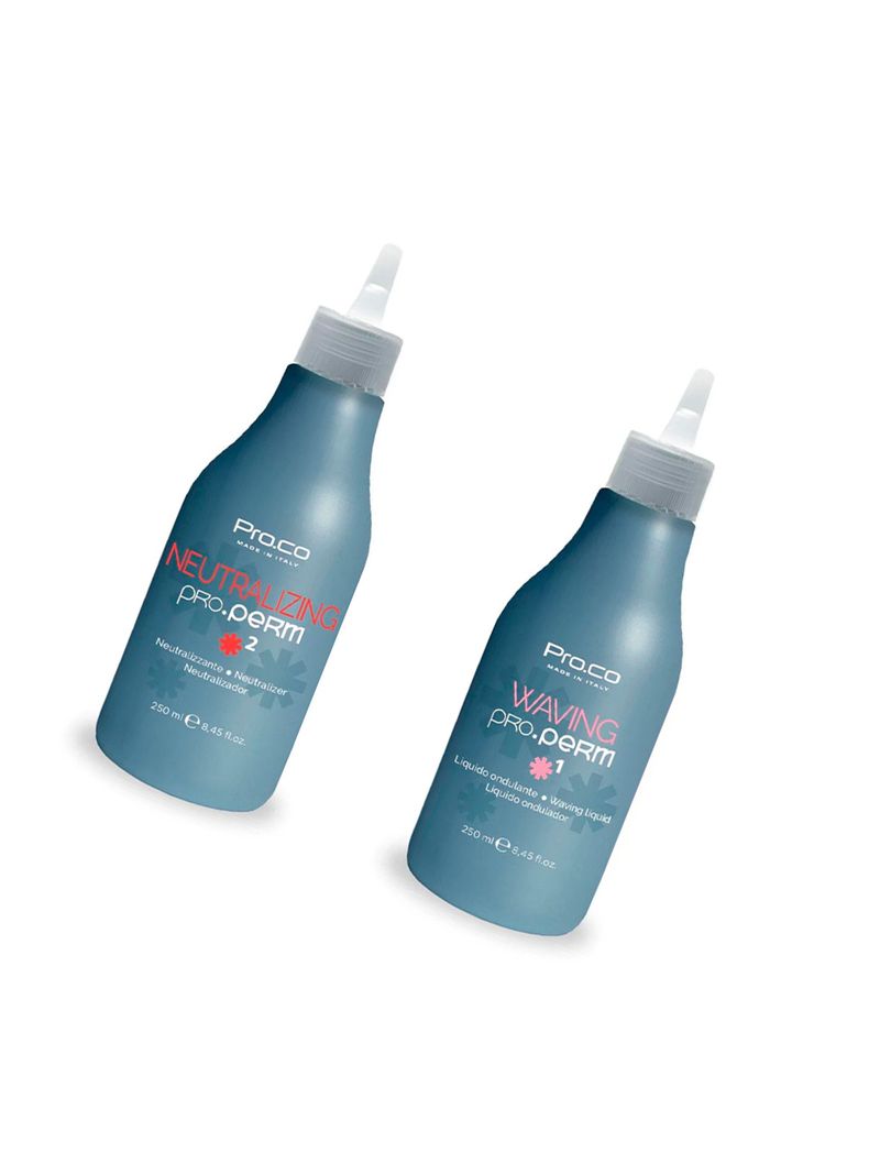 Kit Tratamiento Permanente Curling Pro.Color BBcos Solution 250ml-1