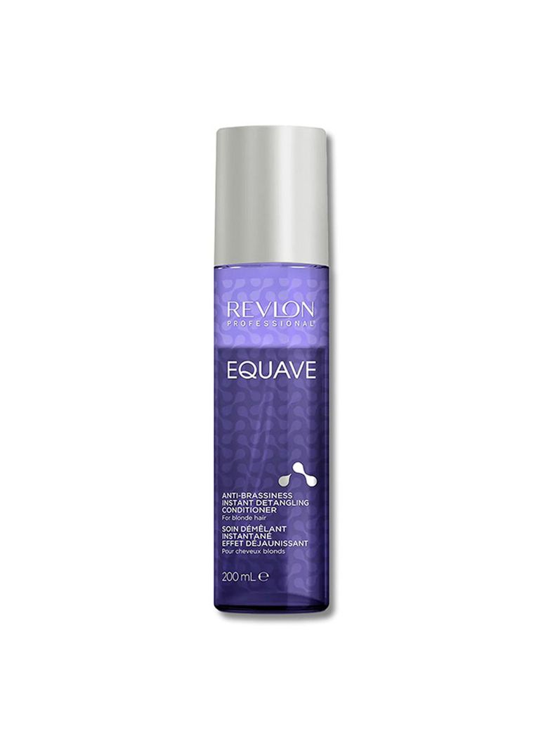 REVLON EQUAVE - Acondicionador desenredante Bifasico Anti-amarillos 200ml