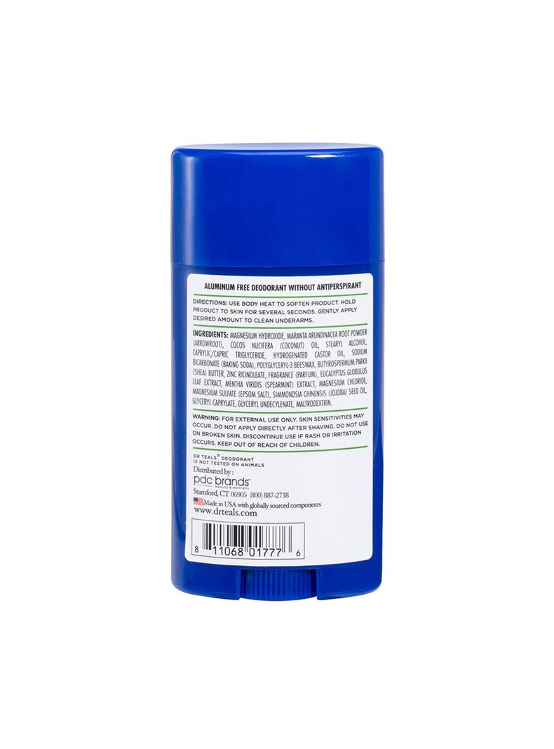 DR TEALS - Desodorante Dr Teal's Eucalipto 75 g-1