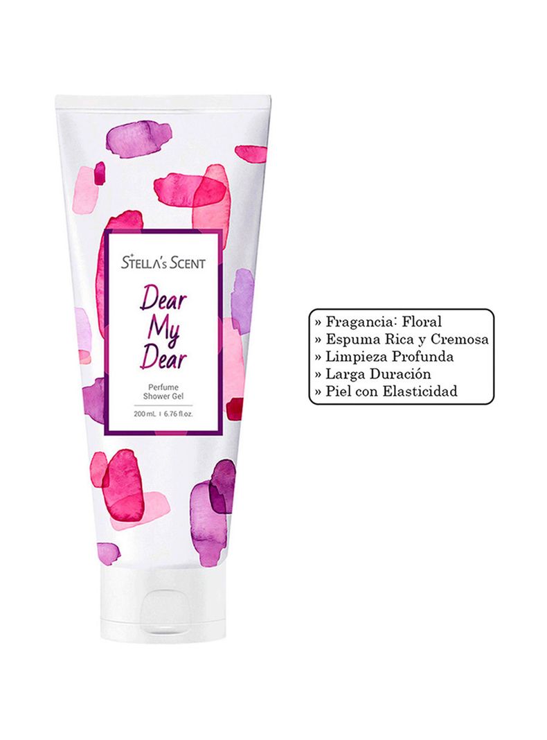 GEL DUCHA CORPORAL DEAR MY DEAR 200ML STELLAS SCENT-2