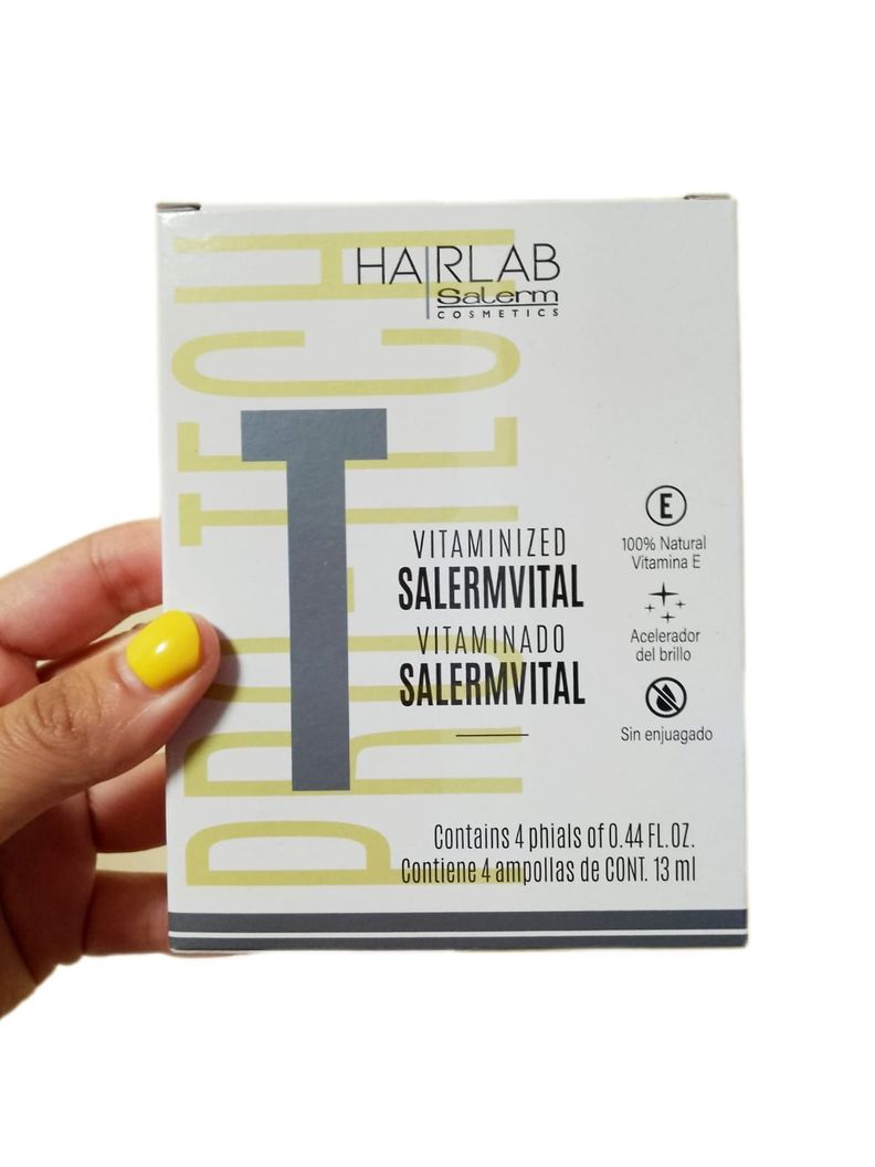 Salerm Salermvital Vitaminado Ampollas Sin Enjuague 4x13ml-0