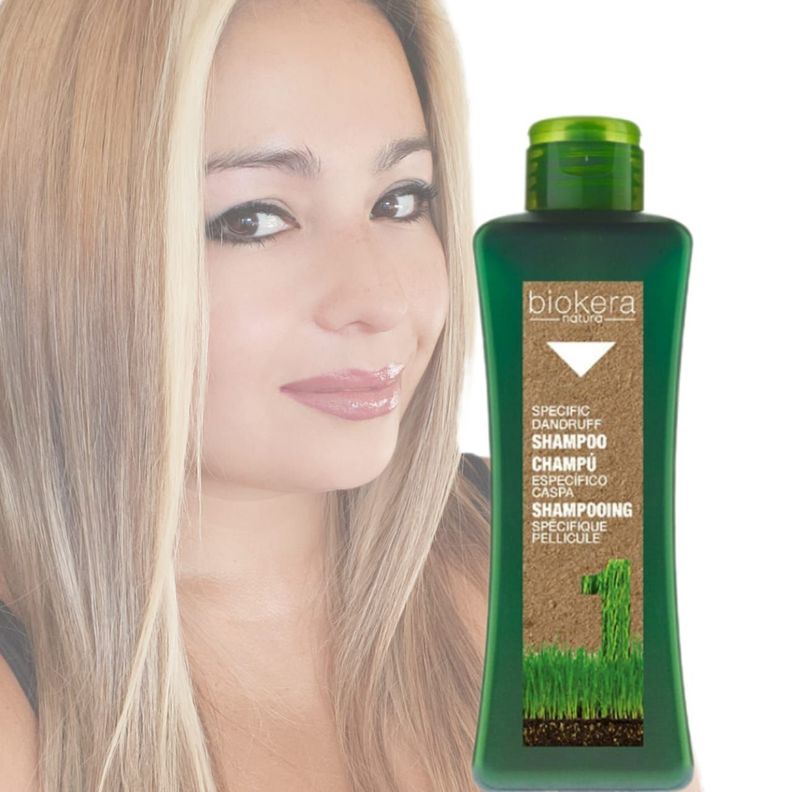 Salerm Biokera Natura Shampoo Especifico Anti caspa 300ml-1