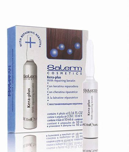 salerm ampolla capilar kera plus keratina reparadora 4x13ml-1