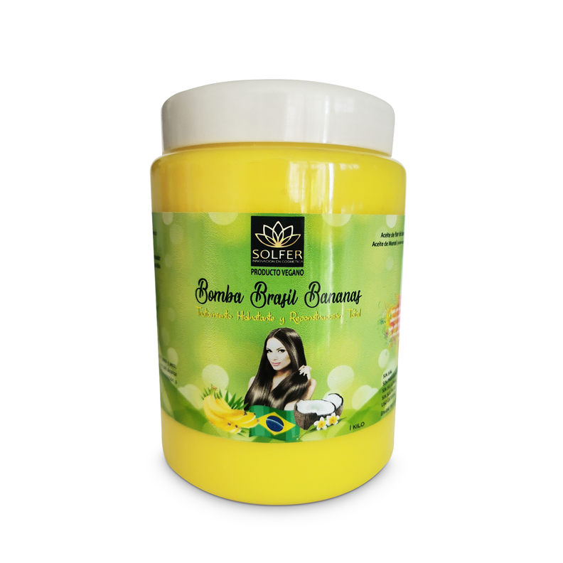 Solfer Bomba de nutricion capilar brasil bananas-0