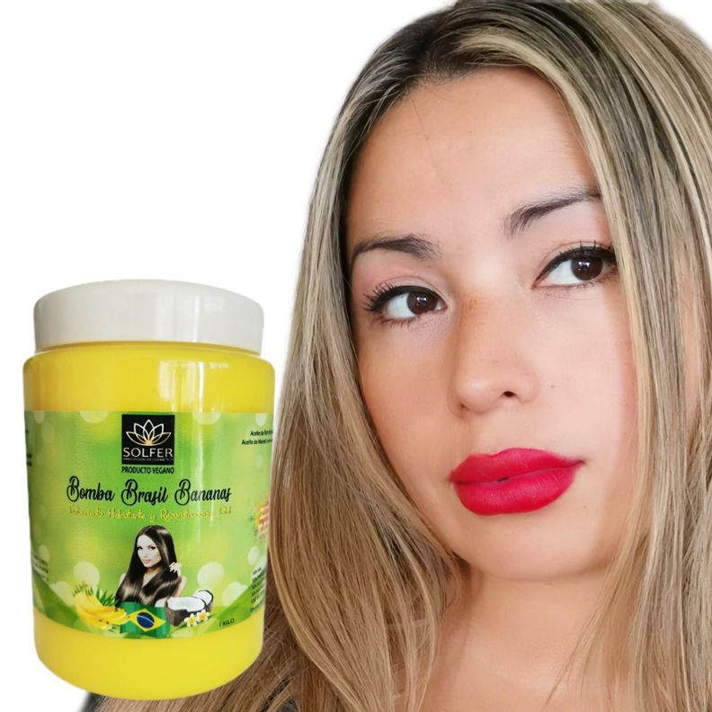 Solfer Bomba de nutricion capilar brasil bananas-1