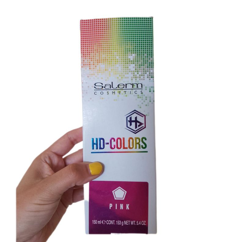 Salerm Cosmetics Hd - Colors Tintura Pink (rosado) 150ml-1