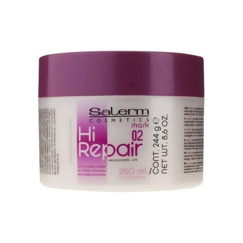 Salerm tratamiento capilar mascarilla hi repair 250ml-0