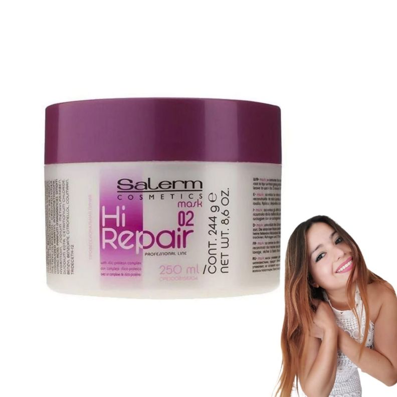 Salerm tratamiento capilar mascarilla hi repair 250ml-1
