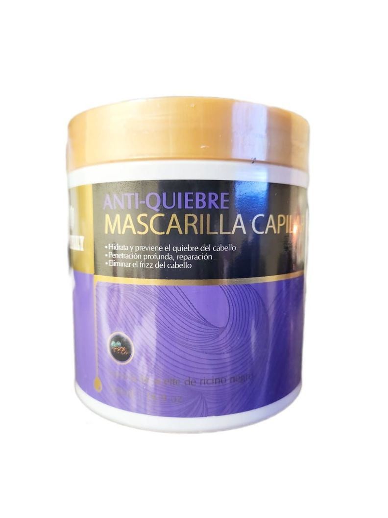 luclylily mascarilla capilar anti quiebre ricino negro 500ml-1