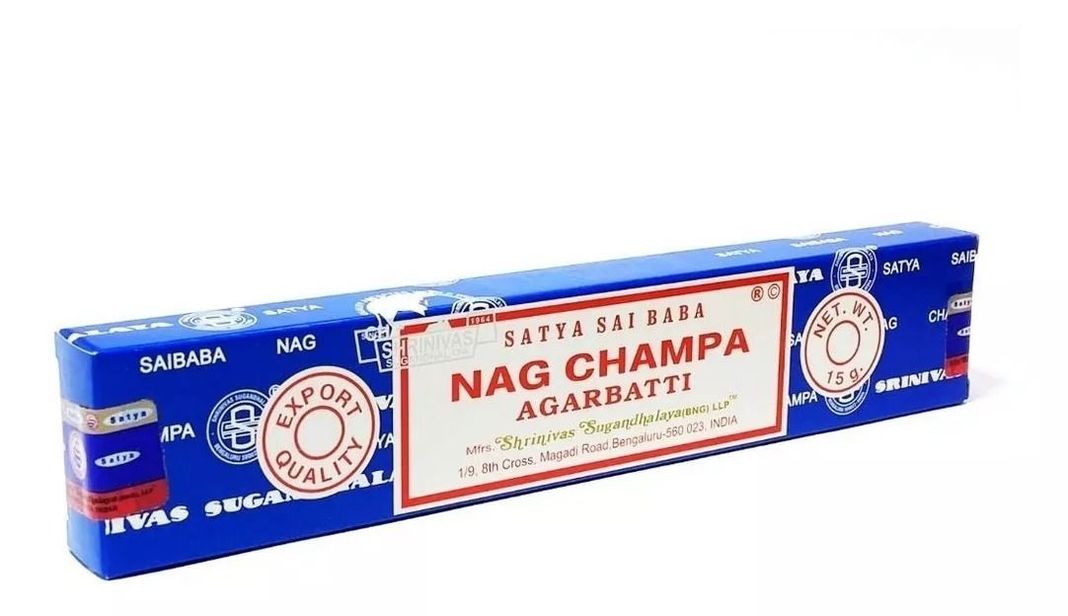 Incienso Satya Sai Baba Nag Champa Agarbatti 15g-0
