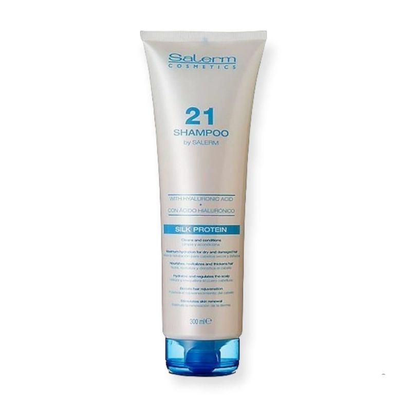 Shampoo Nutricion Salerm 21 + Spray Protector Uv Bi Phase-1